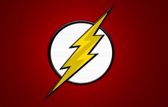 The flash logo