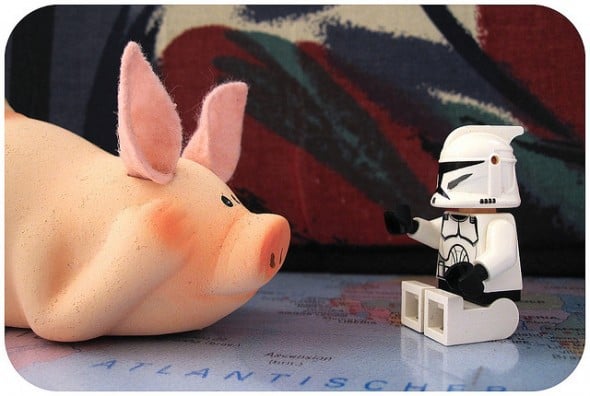 Bacon Pig and StormTrooper