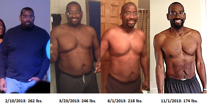 100 Lb Weight Loss Man