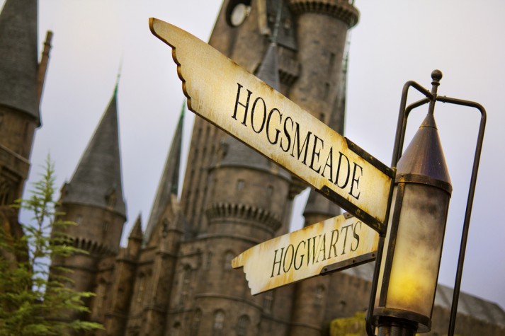Hogwarts sign
