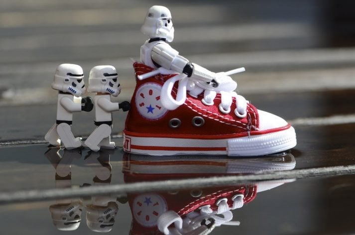 stormtrooper shoe