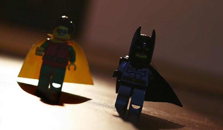 Batman and Robin Lego Characters