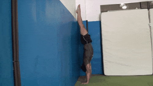 Handstand facing out