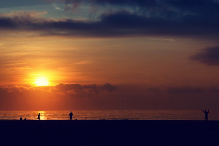 beach workout