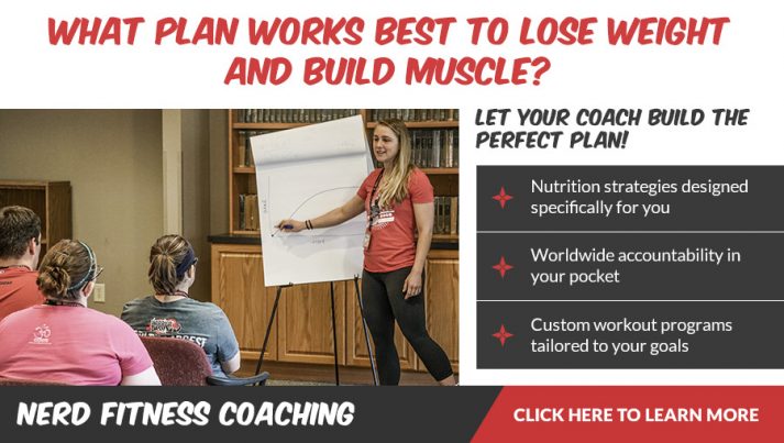 Nerd Fitness Coaching Banner