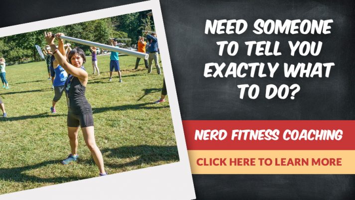 Nerd Fitness Coaching Banner