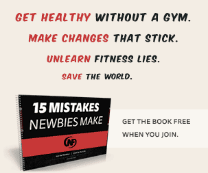 Get healthy without a gym. Join the Nerd Fitness Rebellion