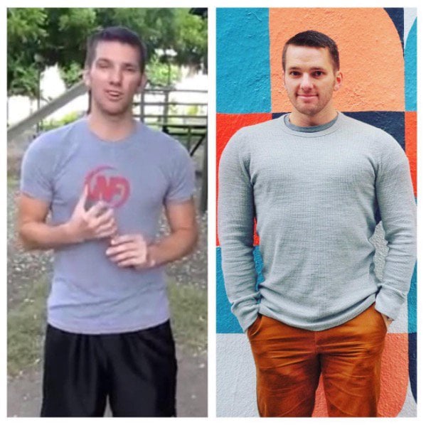 Steve Before After 1 1 - The Skinny Guy's Guide to Bulking Up (Fast)