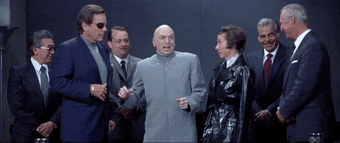 A great scene from the film Austin Powers.
