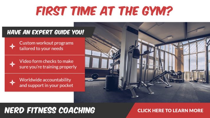 Nerd Fitness Coaching Banner