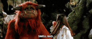 "smell bad" from Labyrinth 