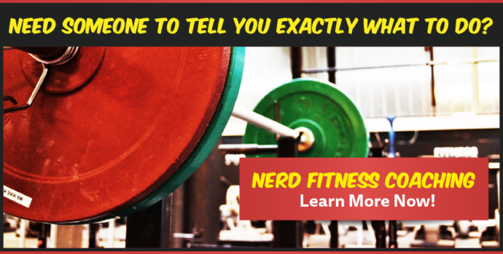 Nerd Fitness Coaching Ad