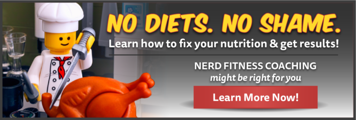 Nerd Fitness Coaching Ad