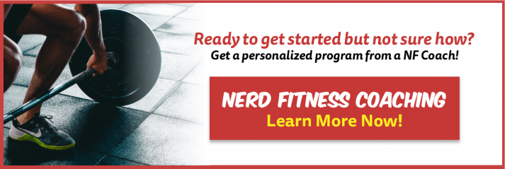 Nerd Fitness Coaching Banner