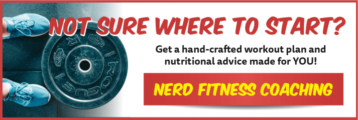 Nerd Fitness Coaching Banner