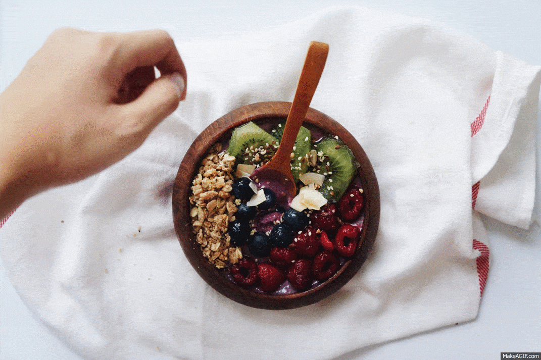 This Acai Bowl has TONS of stuff added into it, which will up the sugar and carb makeup.