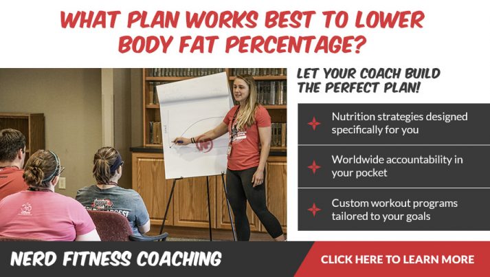 Nerd Fitness Coaching Banner