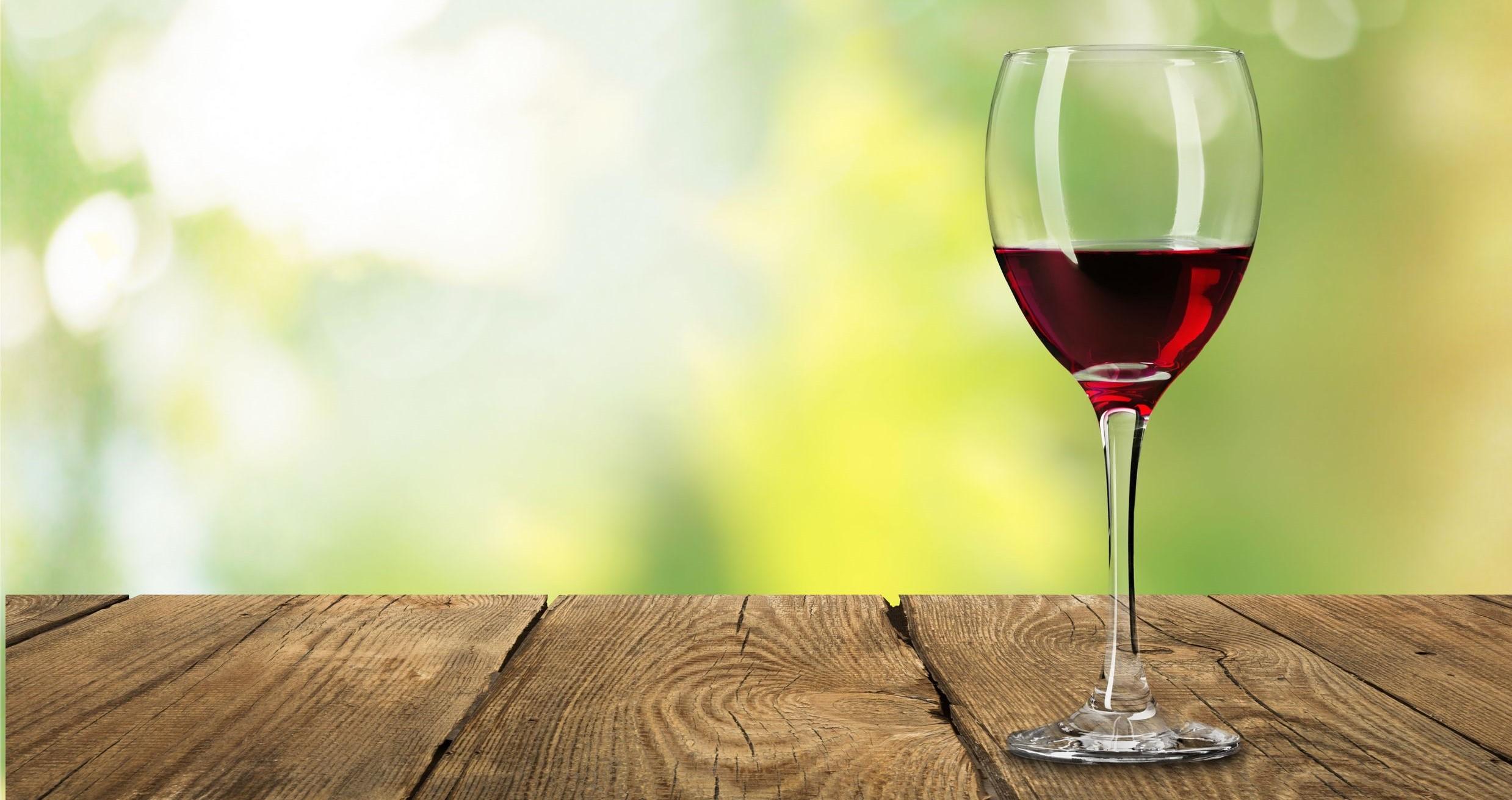 Wine, glass, red.