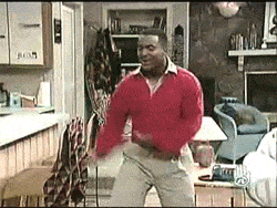 Carlton knows any kind of movement is beneficial for weight loss, including his signature dance!