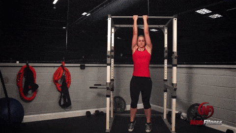 A chin-up is a pull-up, but with your hands facing towards you.