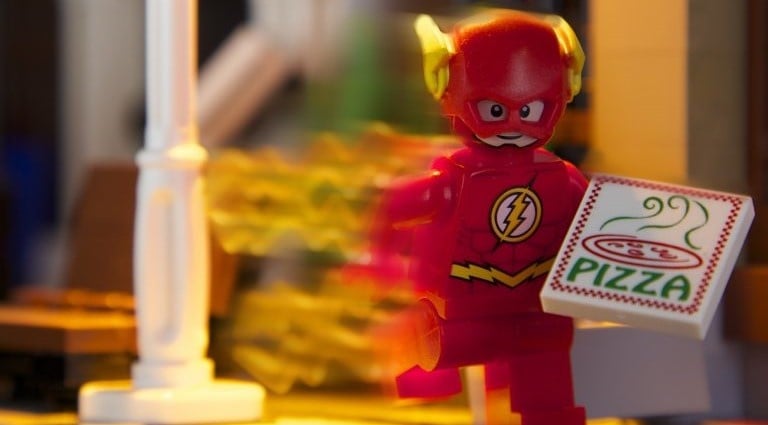 Is there a faster delivery runner than the Flash? Doubtful.