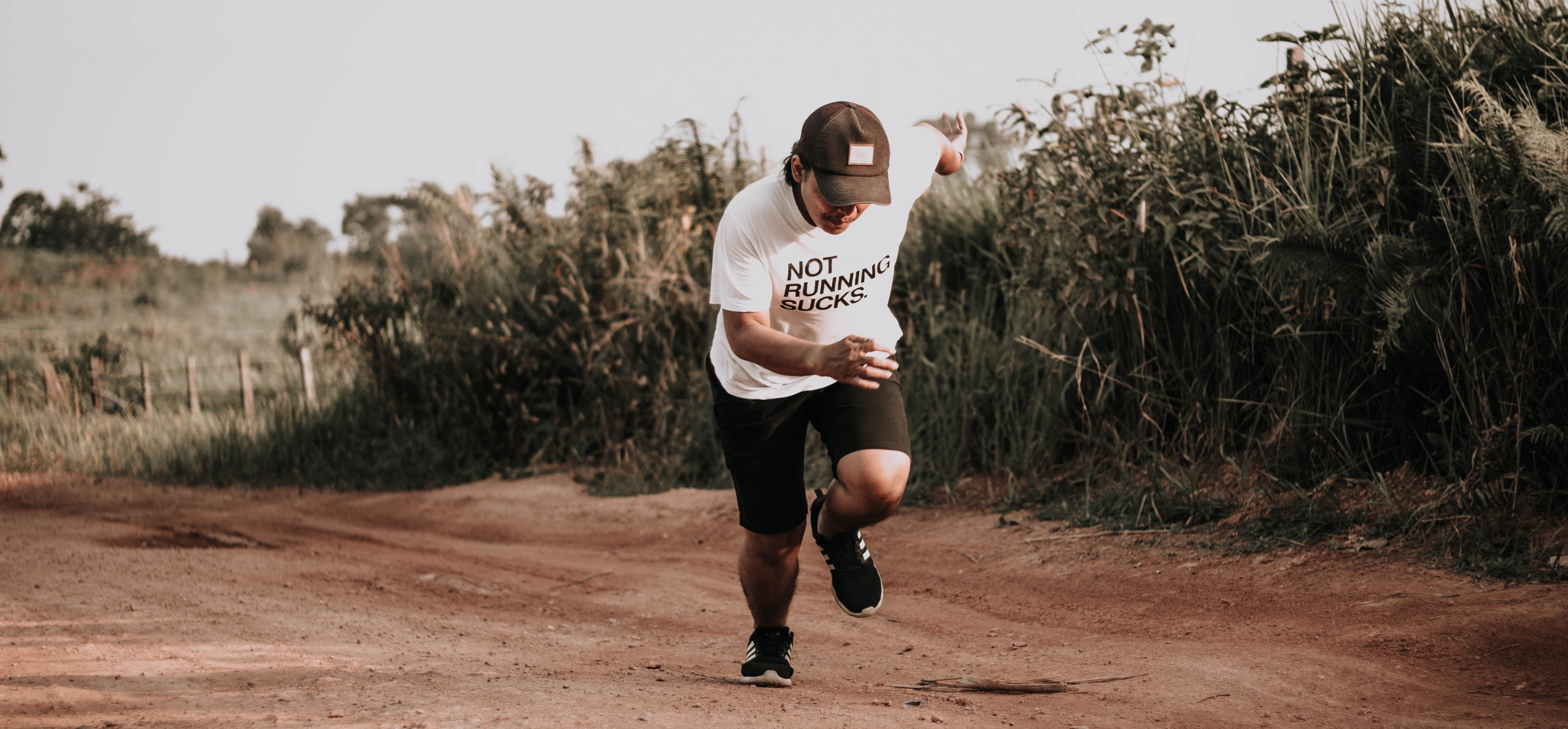 As we'll discover, running on a dirt road could actually be ideal for a running practice.