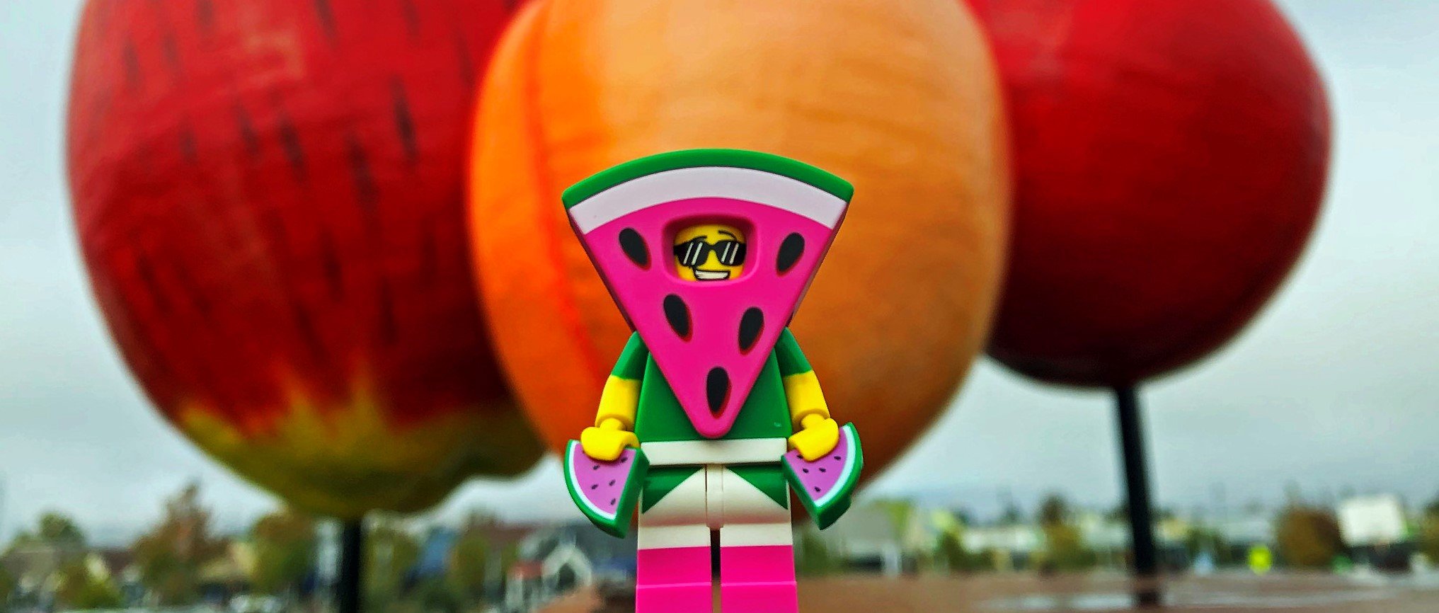 This LEGO eats watermelon on the regular. Is that good for weight loss?