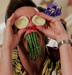 Even Ace Ventura loves Asparagus