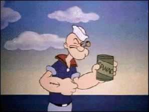 Popeye doesn't care how you eat spinach, just that you eat it!
