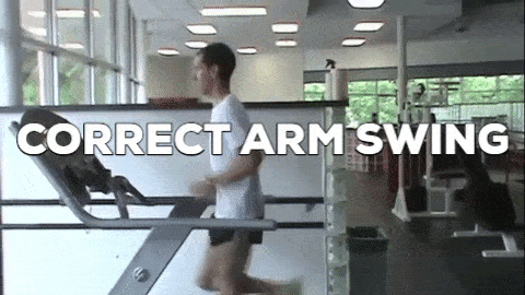 Like this gif shows, alimony your stovepipe at well-nigh 90 degrees while running.