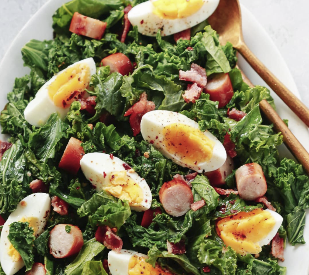 breakfast salad - How to Start Eating Healthy (Without Giving Up Food You Love)
