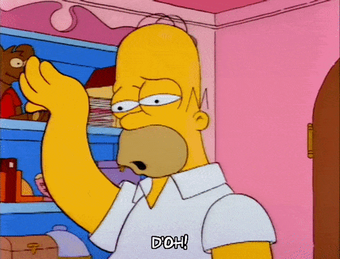 Homer vient de réaliser qu'il mange trop d'huile d'olive. 