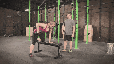 dumbbell row - Strength Training for Women (7 )