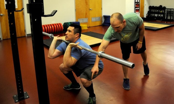 This section will tell you exactly how to setup the Front Squat