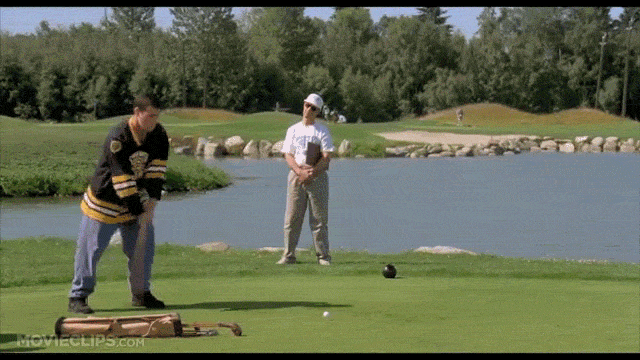 El golf es una forma divertida de ejercicio, ¡incluso si apesta!
