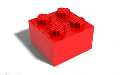 lego gif - How to Start Eating Healthy (Without Giving Up Food You Love)