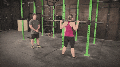 staci back squat - Strength Training for Women (7 )