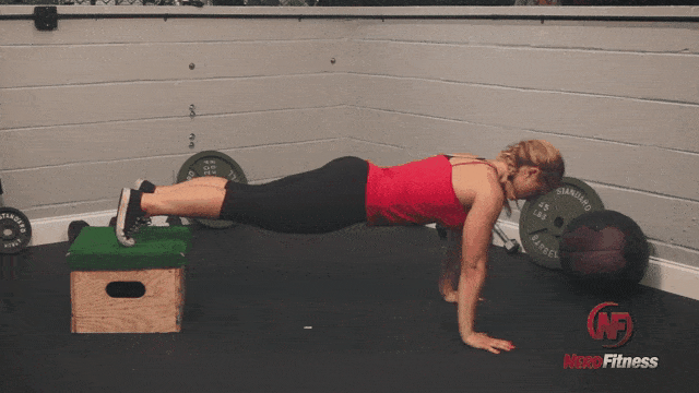 staci elevated push ups - Strength Training for Women (7 )