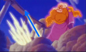 A gif of Zeus sending lighting, for questioning the Mediterranean Diet 