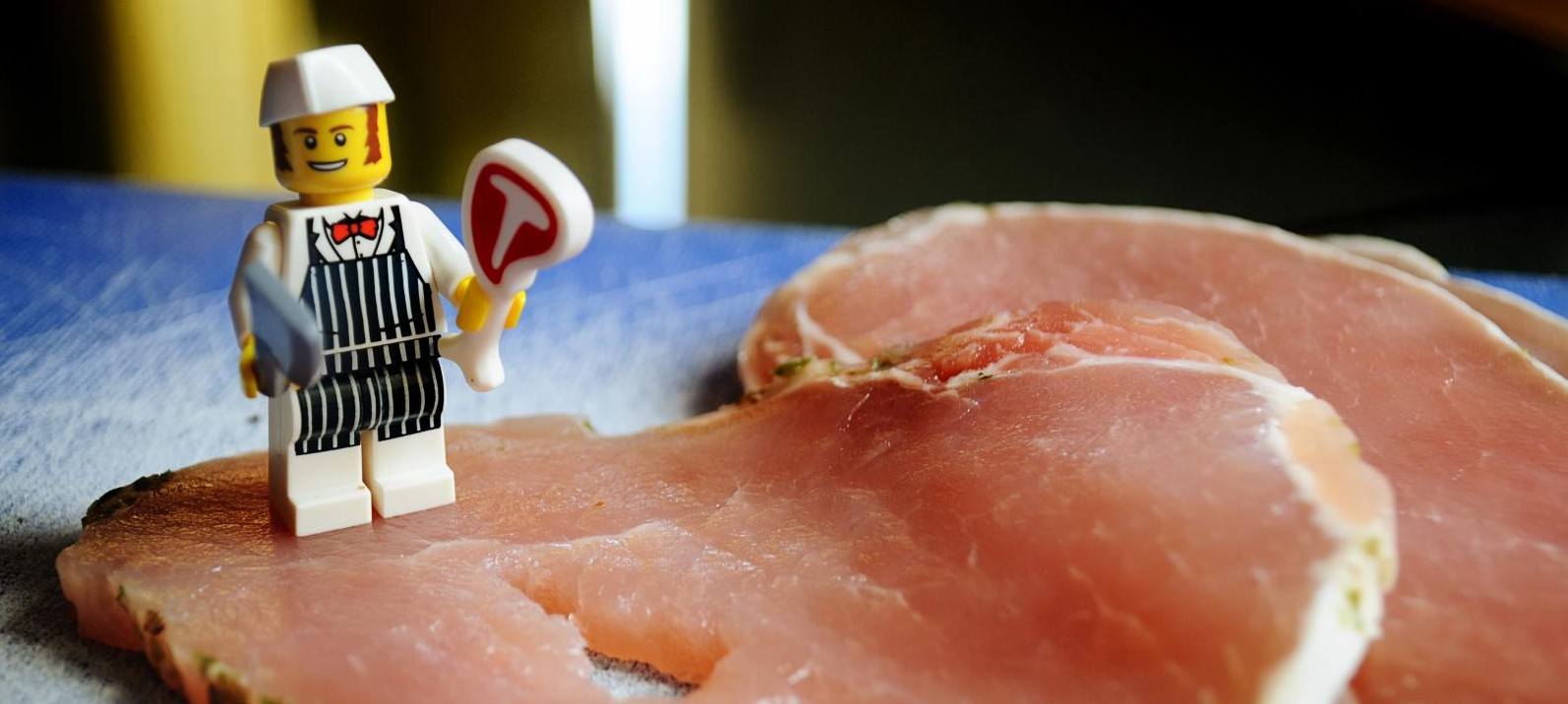 This much ham might knock you out of the flexitarian community.