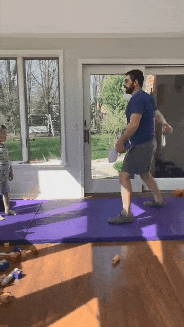 high low - How to Exercise with Kids (8 Workouts to Try)
