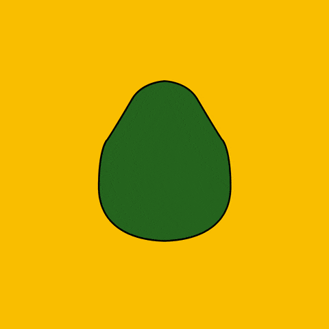 This is a gif of an avocado