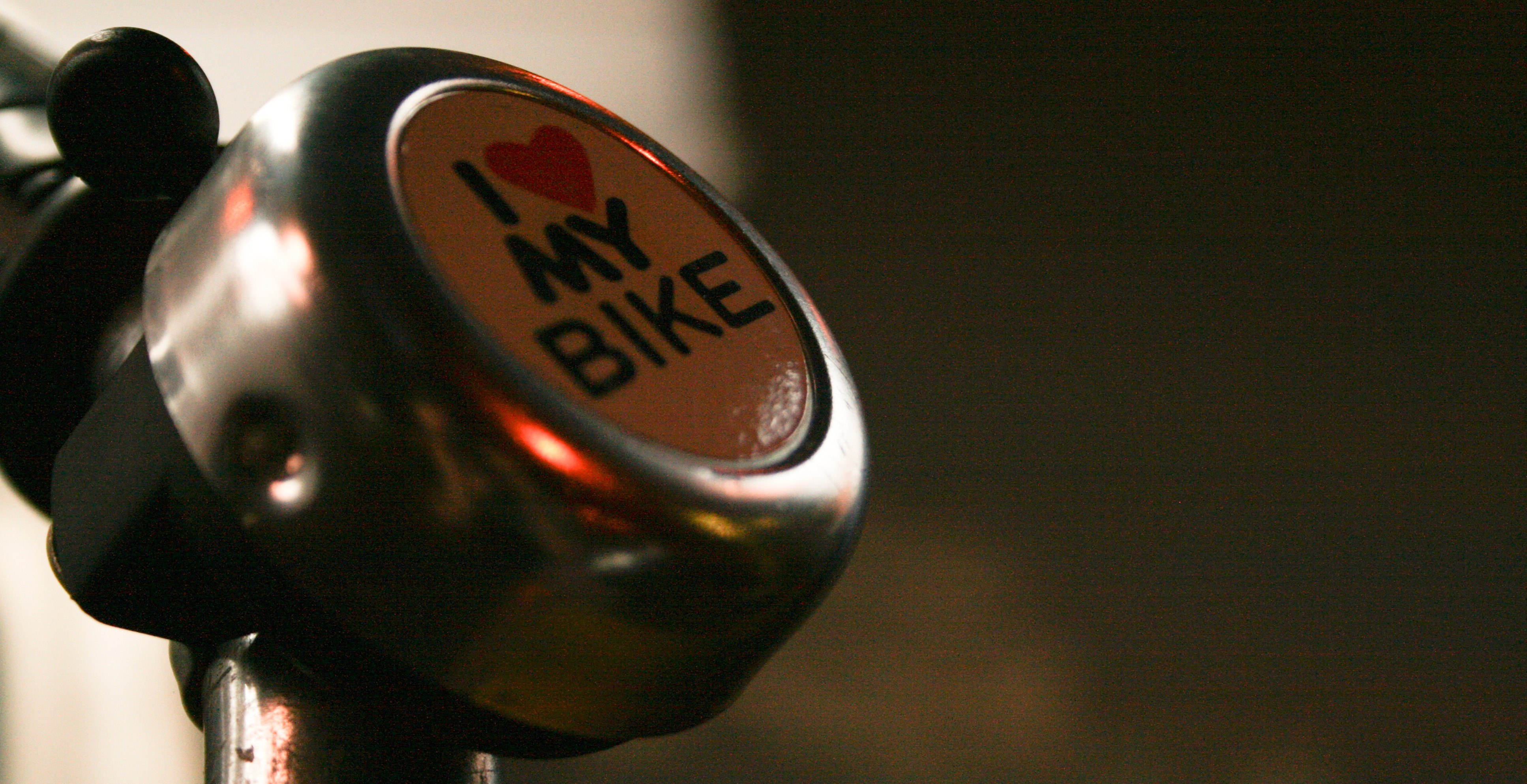 A bell like this will let people know you're biking near them.