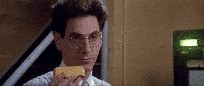 The "Twinkie" scene from Ghosbusters