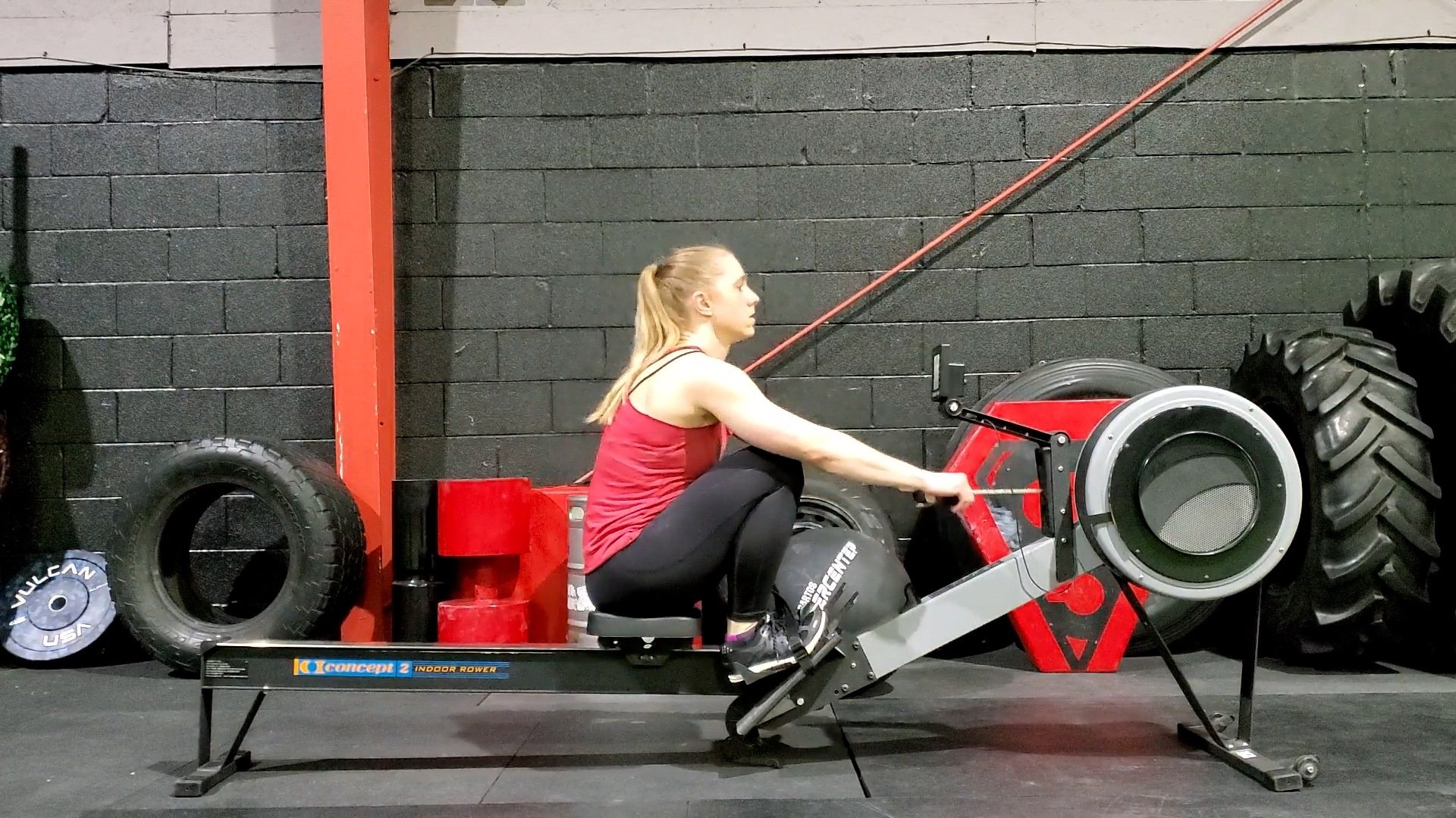 rowing machine catch position - How to Use a Rowing Machine (3 Workouts)